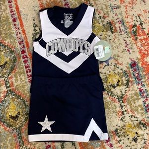 Dallas Cowboys Cheerleading Outfit Size 6-6X
